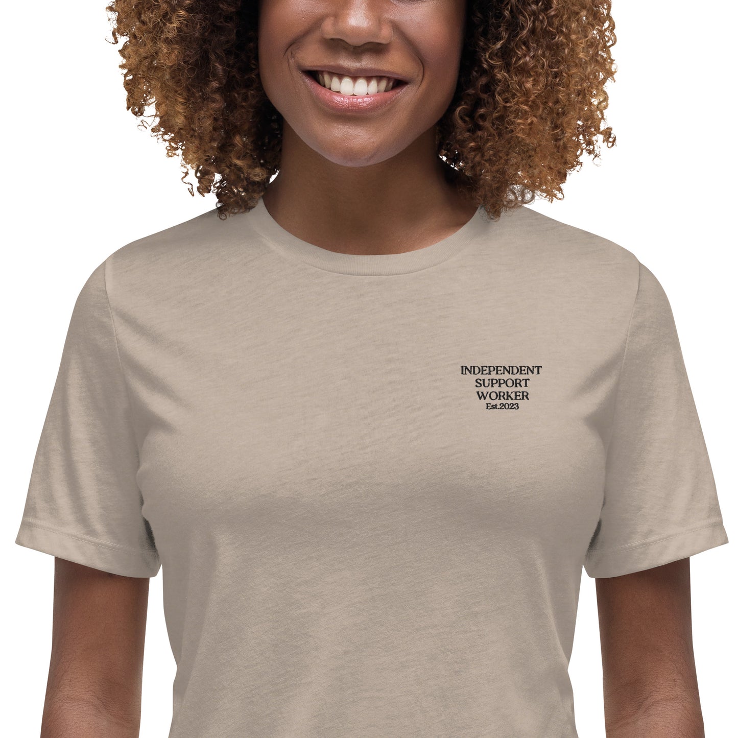 Independent Support Worker Women's Relaxed T-Shirt